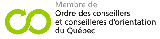 Logo de l'adhésion à l'Ordre des conseillers et conseillères d'orientation du Québec